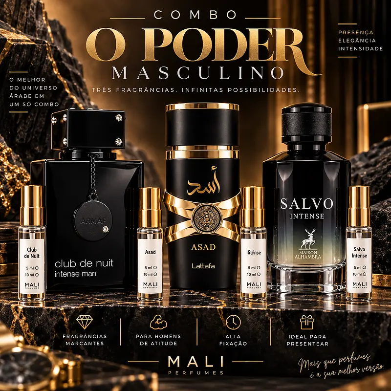 Combo do PODER Masculino 