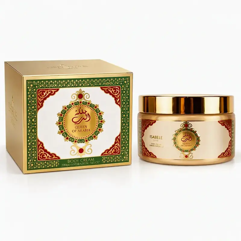 Creme Corporal Hidratante Arabe Queen of Arabia 200g (Pasta)